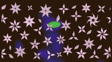 Bahar mevsimi. Tatil havası. Nazik romantik baskı. Raster güzel bir çiçek deseni çiziyor..