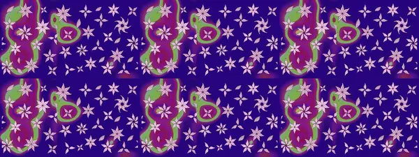 Renkli Bahar Teması eskiz kalıbı. Düz Çiçek Elementleri Tasarımı. Çiçek deseni. Raster çizimi. Güzel kumaş deseni..