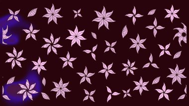 Raster illüstrasyonu. Anti-stres için soyut örnek sayfası. Kahverengi renklerde.