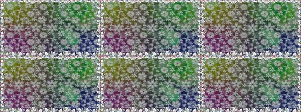 Gri renklerde bahar çiçekleri. Raster deseni. Raster illüstrasyonu. Patlayan çiçekler soyut yerleştirilmiş.