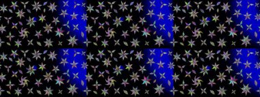 Raster illüstrasyonu. Şatafatlı bahar bahçesi dokusu. Flower eskiz arka planı. Çiçek deseni.