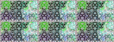 Güzel kumaş deseni. Raster illüstrasyonu. Raster illüstrasyonunda kusursuz çiçek deseni. Gri renklerde.