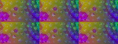 Raster suluboya çiçek deseni, narin çiçekler, yeşil çiçekler, tebrik kartı şablonu. Raster Güzel kumaş deseni.