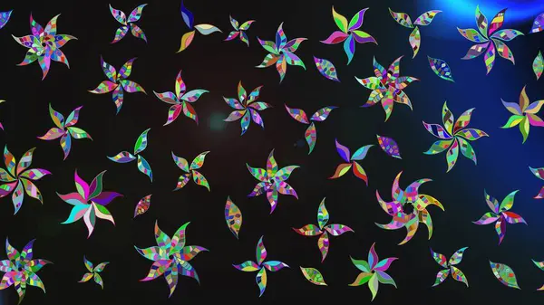 Güzel kumaş deseni. El çizimi. Çiçekler, dallar, bitkiler ve çiçekler. Raster illüstrasyonu.