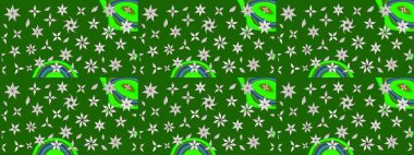 Çiçekli yumuşak bir eskiz şekli. Raster çiçekleri klasik tarzda çizilmiş. Yumuşak, yeşil renkli bahar çiçekleri. Raster illüstrasyonu.