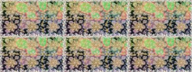 Tarafsız renklerdeki altın desenler ve altın elementler. Süslü dekorasyon. Lüks, kraliyet ve Viktorya dönemi konsepti. Raster klasik barok çiçeksiz altın desenli..