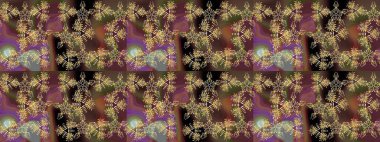 Moda baskısı. Dekorasyon ve tasarım için güzel bir desen. Eski model. Çiçeğin suluboya çizimlerinin mükemmel deseni. Suluboya çizim deseni.