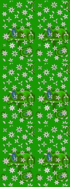 Çiçekler yeşile. Eskiz arkaplan modeli. Suluboya, elle çizilmiş. Raster stoku.