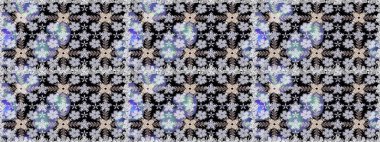 Tarafsız renklerde çiçekler. Nazik romantik baskı. Bahar mevsimi. Raster dikişsiz şirin çiçek deseni. Tatil havası..