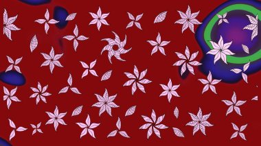 Flower eskiz arka planı. Raster illüstrasyonu. Çiçek deseni. Şatafatlı bahar bahçesi dokusu.