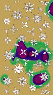 Raster kına dövme tarzı. Hint çiçek desenli madalyon desen. Etnik Mandala süsleme. Tekstil, tebrik kartı, boyama kitabı, telefon durumda yazdırma için kullanılabilir.