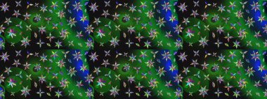 Tekstil veya kitap kapakları, imalat, duvar kağıtları, baskı, hediye paketi ve yapıştırma kitabı için çiçek eskizi geçmişi. Raster illüstrasyonu. Küçük ölçekli çiçeklerdeki basit sevimli desen.