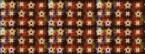 Kış kar tanesi. Kar Tanesi Simgesi. Kar Tanesi Raster illüstrasyonu. Kırmızı, kahverengi ve sarı renklerde izole edilmiş..