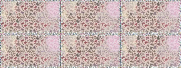 Davetiye, kart ve parmak izi için basit şirin bir model. Gri arka planda renkli bir kelebek. Renkli güzel halk kelebeklerle kusursuz desen.