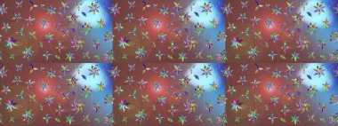 Etnik Mandala süsü. Raster Henna dövme stili. Kızılderili desenli desenli desenli şal deseni. Tekstil, tebrik kartı, boyama kitabı, telefon kılıfı baskısı için kullanılabilir.