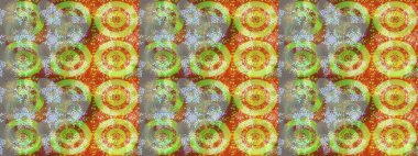 Tarafsız, yeşil ve kahverengi renklerde şirin soyut kar taneleri raster tasarımı. Yeni yıl kar tanesi. Düz kar karalama ikonları, kar taneleri silueti Noel afişi için, kartlar.