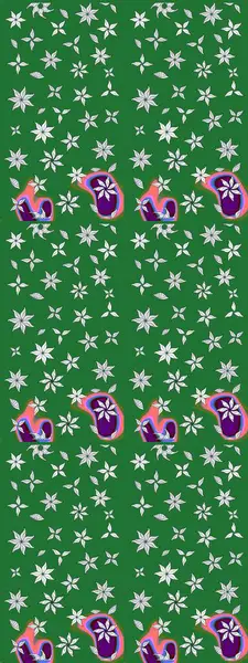 Raster güzel bir çiçek deseni çizmiş. Tatil havası. Bahar mevsimi. Nazik romantik baskı.