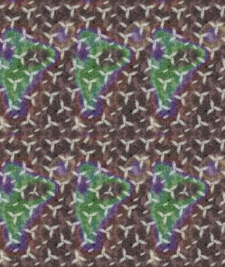 Suluboya çizimi. Çiçekli eskiz deseni. Kahverengi renkli çiçekler. El çizimi.