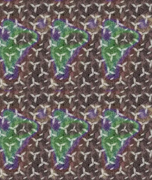 Suluboya çizimi. Çiçekli eskiz deseni. Kahverengi renkli çiçekler. El çizimi.