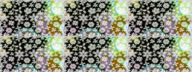 Süs bahar bahçe doku gelişir. Çiçek sorunsuz arka plan. Raster resim. Çiçek desenli.