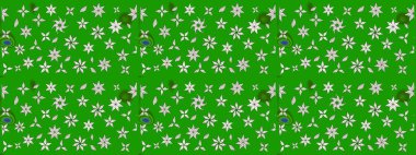 Sketch Floral Pattern in Raster illustration. Fancy fabric pattern. Colour Spring Theme sketch pattern Background. Flat Flower Elements Design.