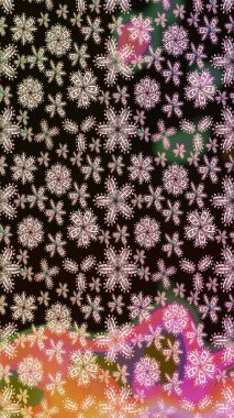 Raster suluboya çiçek deseni, narin çiçekler, siyah çiçekler, tebrik kartı şablonu. Raster Güzel kumaş deseni.