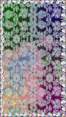 Gri renkli çiçekler. Raster düz çiçekleri pürüzsüz desen. Tasarım hediye paketi, tebrik kartları, posterler ve afiş tasarımı.