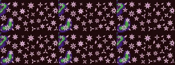 Klasik taslak çizimi. Raster çiçek izi. Çiçek rengi eskiz deseni. Raster Yumuşak kumaş deseni.