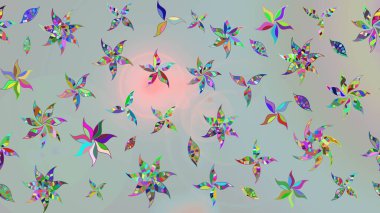 Raster deseni. Süslü kumaş deseni. Çiçekli çiçek deseni, suluboya..