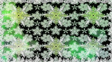 Renkli Bahar Temalı Kusursuz Arkaplan. Tarafsız renklerde çiçekler. Raster illüstrasyonunda kusursuz çiçek deseni. Düz Çiçek Elementleri Tasarımı.