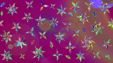 Doodle tarzı. Elle çizilmiş sonbahar çiçeği deseni. Mor renkli çiçekler. Tekstil ve kapak tasarımı için mükemmel. Renkli mor çizim deseni.