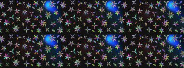 Raster illüstrasyonu. Gri yapraklı yabani çiçekler. Eskiz arkaplan modeli. Suluboya, elle çizilmiş.