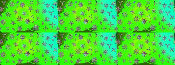 Tekstil, kumaş, kapaklar, duvar kağıtları, baskı, naylon, koleksiyon defteri, örgü, dekupaj için güzel bir eskiz. Küçük yeşil çiçeklerle oldukça kaliteli besin torbası deseni.