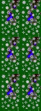 Botanik çizim kalıbı. Organik elementler. Suluboya etkisi. Raster deseni.