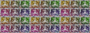 Raster illüstrasyonu. Egzotik çiçekler, nötr renklerde botanik ve parlak klasik doğa. Klasik tropikal doğal elementlerin suluboya seti.