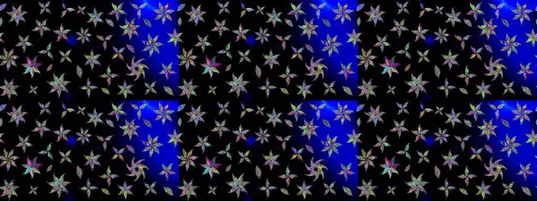 Raster illüstrasyonu. Küçük çaplı çiçeklerdeki basit şirin desenler. Tekstil veya kitap kapakları, imalat, duvar kağıtları, baskı, hediye paketi ve yapıştırma kitabı için çiçek eskiz geçmişi.