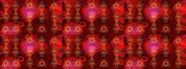 Raster illüstrasyonu. Xmas Frost kar taneleri izole edilmiş siluet sembolü. Kış kırmızısı, kahverengi ve siyah noel kar düz kristal element. Kar tanesi raster arka planı. Meteoroloji buz koleksiyonu