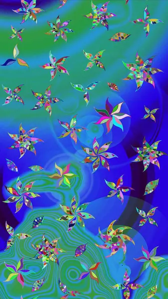 Suluboya tarzında mavi çiçekli zarif eskiz deseni, tasarım elementleri. Düğün davetiyeleri için çiçek deseni, tebrik kartları, hatıra defteri, baskı, hediye paketi, imalat. Düzenlenebilir.