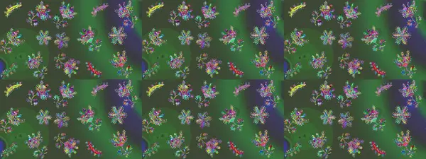 Noel süsleri ve Noel süsleri. Raster Noel soyut renkli arkaplan ve düşen kar tanesi.