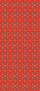 Altın elementli kırmızı ve gri renkler. Raster altın çiçekli süs brokar desenli beyaz karalamalar. Kusursuz altın desen. Çiçek desenli metal..