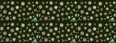 Kızılderili desenli desenli desenli şal deseni. Etnik Mandala süsü. Raster Henna dövme stili. Tekstil, tebrik kartı, boyama kitabı, telefon kılıfı baskısı için kullanılabilir.