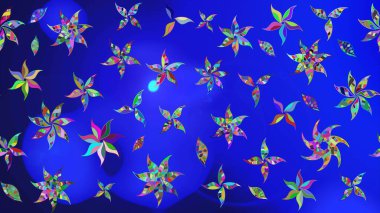 Simple cute pattern in small-scale flowers. Raster illustration. Floral sketch background for textile or book covers, manufacturing, wallpapers, print, gift wrap and scrapbooking.