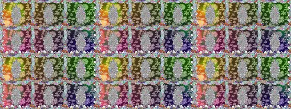 Cute flowers. Raster Trendy fabric pattern. Line seamless pattern.