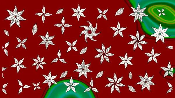 Simple cute pattern in small-scale flowers. Raster illustration. Floral sketch background for textile or book covers, manufacturing, wallpapers, print, gift wrap and scrapbooking.