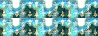 Raster illüstrasyonu. Küçük çiçekteki sevimli çiçek deseni. Çizim.