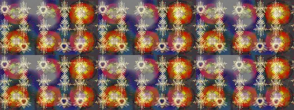 Yılbaşı kış tasarımı için renkli kar taneleri. Raster illüstrasyonu. Kar tanesi karalaması grafikleri elle çizilmiş.