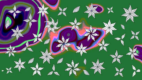 Raster 'ın taze dokusu. Yumuşak fayans. Klasik çiçek desenli. Paketleme, tekstil, duvar kâğıdı için çiçek eskizi. Yumuşak pamuk tasarımı.