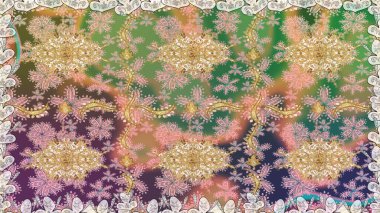 Tarafsız renklerde geleneksel Raster klasiği. Barok tarzında kusursuz bir doğulu süsü..