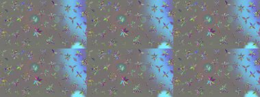 Soyut etnik raster çizim kalıbı. Arkaplan dokusu, duvar kağıdı, çiçek temalı gri renkler. Kabile sanatı boho baskısı, klasik çiçek arkaplanı.