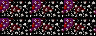 Küçük çiçekteki sevimli çiçek deseni. Raster illüstrasyonu. Tony 'nin kumaş kalıbını çiz. Modaya uygun kumaş deseni.